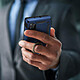 Avis Avizar Coque Galaxy Note 10 Plus Bi matière Rigide Souple Bague Support Vidéo Bleu nuit