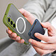 Acheter Avizar Coque MagSafe pour Samsung S23 Plus Hybride Fine Bords surélevés  Contour Vert Foncé
