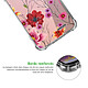 Acheter Evetane Coque Huawei P20 Lite anti-choc souple angles renforcés transparente Motif Fleurs Multicolores