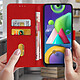 Avis Avizar Étui pour Samsung Galaxy M21 / M31 / M30s Clapet Portefeuille Support Vidéo  Rouge
