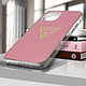 Acheter Guess Coque pour iPhone 12 Mini Effet Métallique Rigide  Metallic Series  Rose