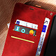Acheter Avizar Étui pour Motorola Edge 40 Pro Portefeuille Support Vidéo Série Bara  Rouge