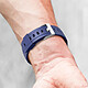 Avis Avizar Bracelet pour Apple Watch Ultra 49mm Silicone Bumper Ajustable  Bleu Nuit