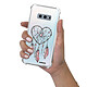 Evetane Coque Samsung Galaxy S10e anti-choc souple angles renforcés transparente Motif Attrape coeur pas cher