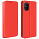 Avizar Housse Samsung Galaxy M51 Étui Folio Portefeuille Fonction Support Rouge - Housse de protection intégrale spécialement conçue pour Samsung Galaxy M51