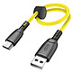 XO Câble USB vers Micro USB 6A Transfert De Données 480Mbps 25cm Jaune Un câble USB vers Micro-USB Jaune de la marque XO pour recharger facilement et rapidement vos appareils mobiles