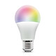 METRONIC - Ampoule intelligente Wi-Fi E27 LED RGB 9W L’ampoule intelligente Wi-Fi E27 LED permet de contrôler l'éclairage, de choisir sa couleur et son intensité lumineuse avec son smartphone ou en vocal