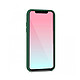 Avis Evetane Coque iPhone XR Silicone liquide Vert Foret + 2 Vitres en Verre trempé Protection écran Antichocs