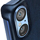 Acheter Avizar Coque pour Sony Xperia 5 V Rigide revêtement Simili Cuir  Bleu nuit