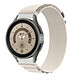 Avizar Bracelet Nylon pour Huawei Watch GT 3 Pro 46mm 43mm Watch GT 2 46mm 42mm Blanc Bracelet en nylon spécifiquement conçu pour Huawei Watch GT 3 Pro et Watch GT 2