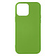 Avizar Coque pour iPhone 14 Pro Silicone Semi-rigide Finition Soft-touch Fine  vert Coque de protection spécialement conçue pour iPhone 14 Pro