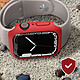 Avizar Coque Antichoc Protection Apple Watch Series 8 / 7 45mm Rouge pas cher