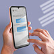Acheter Avizar Coque Intégrale pour Samsung Galaxy A14 5G et 4G Arrière Rigide Rose et Avant Souple Transparent