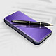 Acheter Avizar Étui Clear View iPhone 13 Mini avec Clapet Miroir Support Vidéo violet