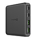 Swissten Hub de charge GaN 2x USB-C et 2x USB PowerDelivery Noir Swissten vous présente ce Hub de charge GaN pour centraliser la charge de tous vos appareils favoris