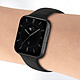 Avis Avizar Bracelet pour Oppo Watch 3 Silicone Soft-Touch Sange à Trous  noir