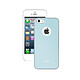 MOSHI Coque de protection iGlaze iPhone 5/5S Bleu Coque de protection pour iPhone 5/5S/SE bleu