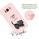 Avis Evetane Coque Samsung Galaxy S8 Silicone Liquide Douce rose pâle Chuis pas du matin