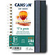 CANSON Carnet Croquis ART BOOK 'C' à Grain 180g A5 Blanc 50 Feuilles Carnet