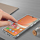 Acheter Avizar Coque Samsung Galaxy A72 Souple et Film Verre Trempé Dureté 9H transparent