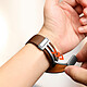 Avis Avizar Bracelet pour Galaxy Watch 5 / 5 Pro / 4 Cuir Fermoir Boucle Magnétique  marron