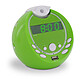 Gulli 477017 Radio-réveil FM projection double alarme avec port USB - vert