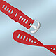 Avizar Bracelet pour Samsung Galaxy Watch Active 2 40mm Silicone Texturé Rouge pas cher