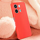 Avis Avizar Coque pour Xiaomi Redmi Note 13 5G Soft-touch Anti-traces Rouge