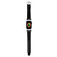 Karl Lagerfeld Bracelet pour Apple Watch 38/40/41mm en PU Monogram Noir - Spécialement conçu pour s'adapter solidement à votre montre