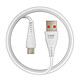 LinQ Câble USB vers USB C Fast Charge 3A Synchronisation Longueur 1m Blanc - Câble de charge USB vers USB-C Blanc par la marque LinQ