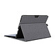 Avizar Étui Folio Microsoft Surface Pro 8 Support Stand Ultra-fine Finition Tissu Gris Un étui folio à texture en tissu, conçu pour protéger votre Microsoft Surface Pro 8