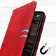 Acheter Avizar Étui Portefeuille pour Google Pixel 7a Porte-cartes Soft-touch Clapet aimanté  Rouge