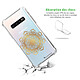 Avis LaCoqueFrançaise Coque Samsung Galaxy S10 anti-choc souple angles renforcés transparente Motif Mandala Or