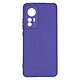 Avizar Coque pour Xiaomi 12T et 12T Pro Silicone Semi-rigide Finition Soft-touch Fine  violet Dotée d'un silicone résistant pour préserver votre smartphone des chocs et des rayures du quotidien