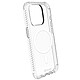 Muvit Coque pour iPhone 15 Pro Antichoc 3M Compatible MagSafe Transparent Peut résister à une chute de 3 mètres de hauteur