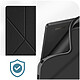 Avizar Étui pour Samsung Galaxy Tab S9 Plus Clapet Origami Support Différents Angles  Noir pas cher
