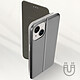 Avizar Housse pour iPhone 14 Clapet Porte-carte Support Vidéo Design élégant  Gris pas cher