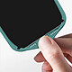 Avizar Coque pour iPhone 15 Pro Max Silicone Semi-rigide Finition Douce au Toucher Fine  Vert foncé pas cher