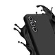 Evetane Coque Samsung Galaxy A14 Silicone liquide Noire + 2 Vitres en Verre trempé Protection écran Antichocs pas cher