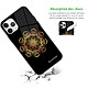 Avis LaCoqueFrançaise Coque iPhone 12 Pro Max Coque Soft Touch Glossy Mandala Or Design