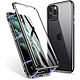 LaCoqueFrançaise Coque iPhone 11 Pro Max 360 intégrale aimanté noir et transparente Motif Coque iPhone 11 Pro Max 360 intégrale aimanté noir et transparente