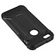 Avizar Coque Protection Antichoc Noir Apple iPhone 6 et 6s - Antichutes (1,80m) Conçue en silicone gel à effet carbone + armature en polycarbonate et côtés bumper antichoc.