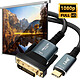 Avis LinQ Câble USB-C vers DVI Full HD 1080p Plug and Play Longueur 1.8m
