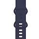 Avis Avizar Bracelet pour Samsung Galaxy Watch Active 2 40mm Silicone Lisse Bleu Nuit