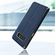 Acheter Avizar Housse Galaxy Note 8 Etui Fenêtre Protection à Clapet Ultra-fin Flip Case Bleu
