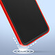 Avis Avizar Coque pour Xiaomi Redmi Note 12 5G Silicone Semi-rigide Finition Soft-touch  Rouge
