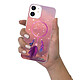 Evetane Coque iPhone 12 mini silicone transparente Motif Attrape rêve rose ultra resistant pas cher