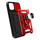 Avis Avizar Coque iPhone 13 Pro Max avec Cache caméra et Bague Support Vidéo Rouge