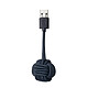 NATIVE UNION Câble Micro USB vers USB 2.0 Key Forme de Nœud Marin en Nylon Tissé Résistant Bleu marine Permet de recharger votre appareil et/ou de synchroniser ses données avec votre ordinateur ou tablette