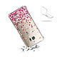 Acheter Evetane Coque Samsung Galaxy S7 anti-choc souple angles renforcés transparente Motif Confettis De Coeur